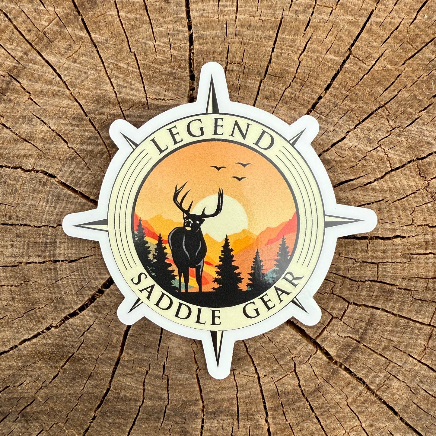 Legend 4-inch Logo Sticker