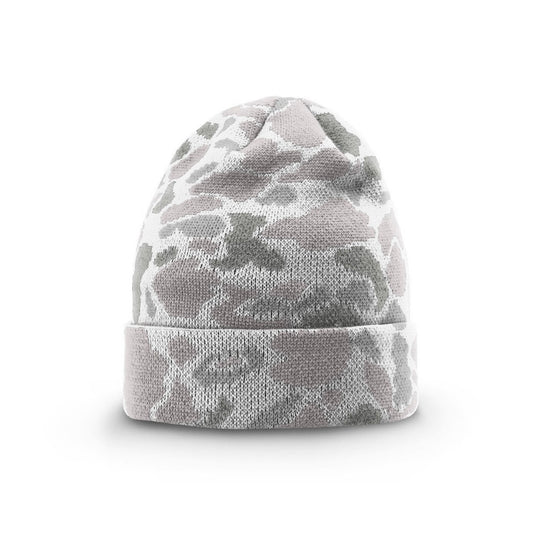 Legend Logo Richardson 126 Duck Camo Beanie Double-Layer Knit