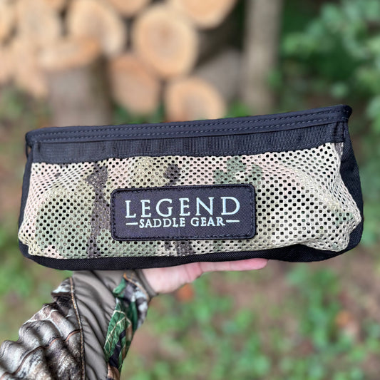 Minimalist Zip Pouch. The perfect amount of room in a compact design.