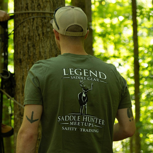 Saddle Hunting Meetup T-Shirt | High-Quality Dual-Color Screen Print