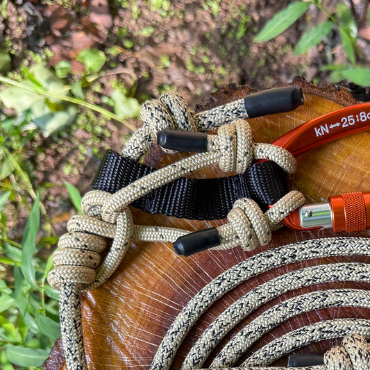 Lineman’s Belt/Tree Tether Rope Tender | For Smooth One-Handed Adjustments| Nearly Indestructible