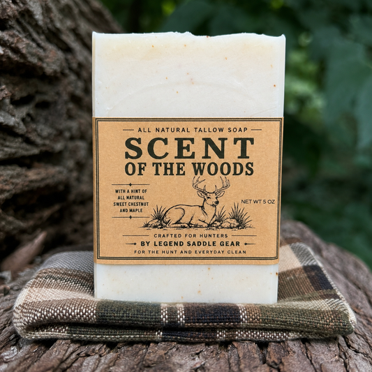 Scent Of The Woods Tallow Soap For Hunters | For The Hunt And Everyday Clean | Head To Toe!