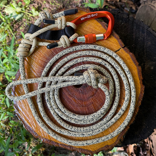 Tree Tether/Lineman’s Belt With Carabiner | Includes A Legend Quick Tender For Smooth One-Handed Adjustments.