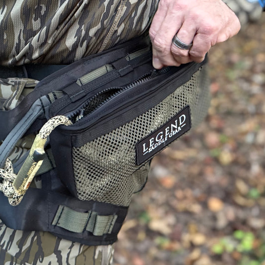 Minimalist Zip Pouch. The perfect amount of room in a compact design.