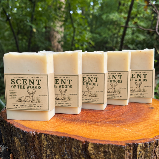 Scent Of The Woods Tallow Soap | Whole Season 5 Pack Bundle - With Free Shipping!